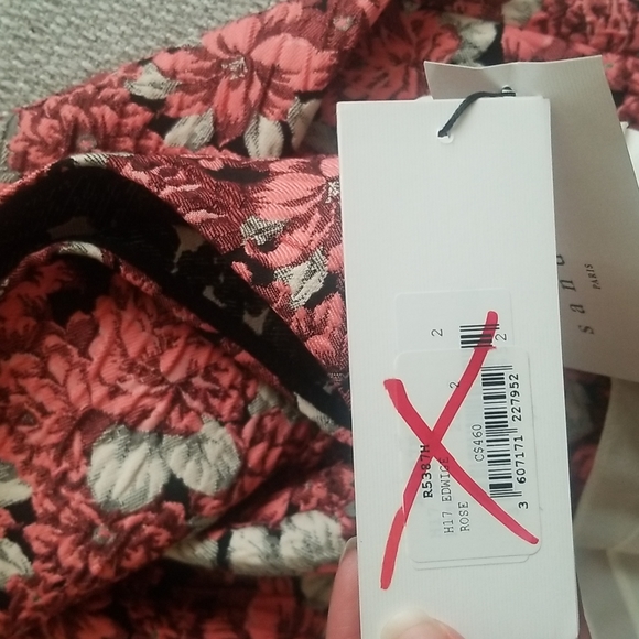 Sandro Edwidge Dress size 2 - NWT - Picture 7 of 9